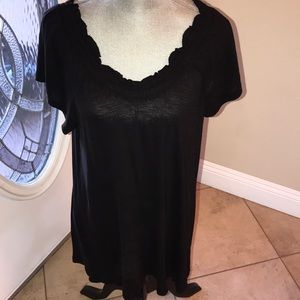 Black Tunic Top